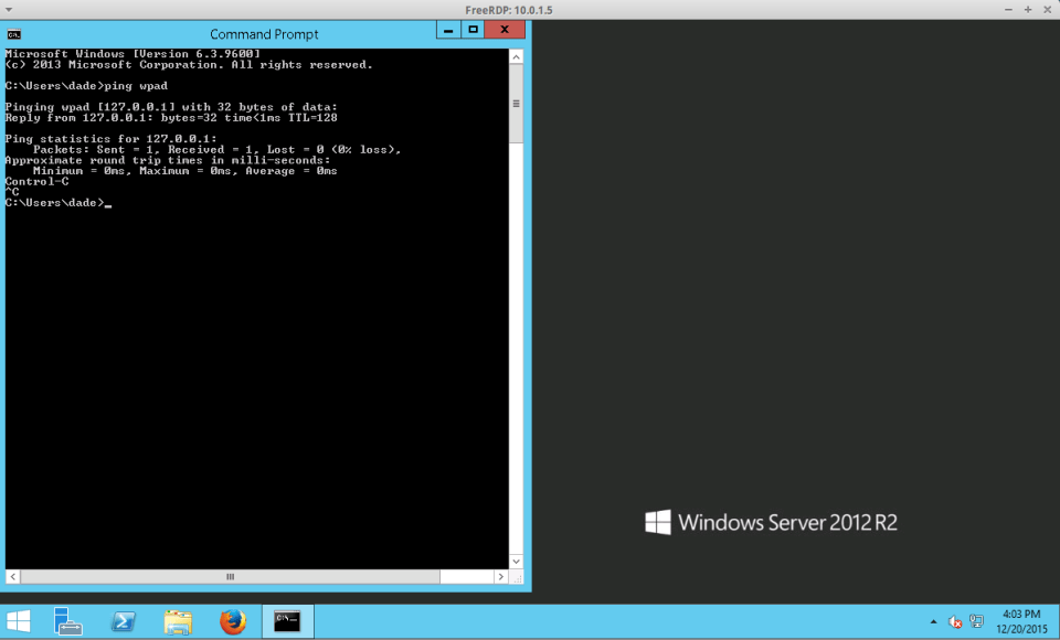Domain Admin spoofed Alt